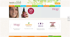 Desktop Screenshot of healthnliving.com